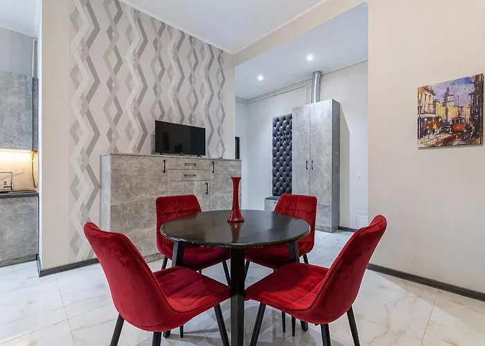 Vidfort леонтовича Apartment Lviv